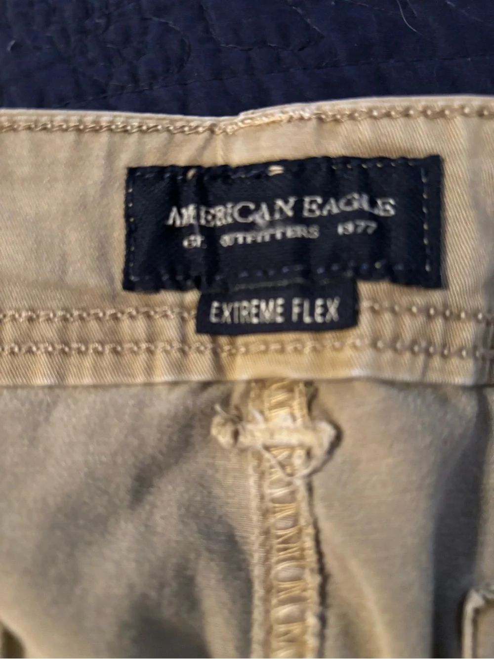 American Eagle Outfitters Tan Stretch Cargo Shorts